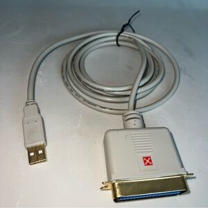 USB to Parallel Printer Cable